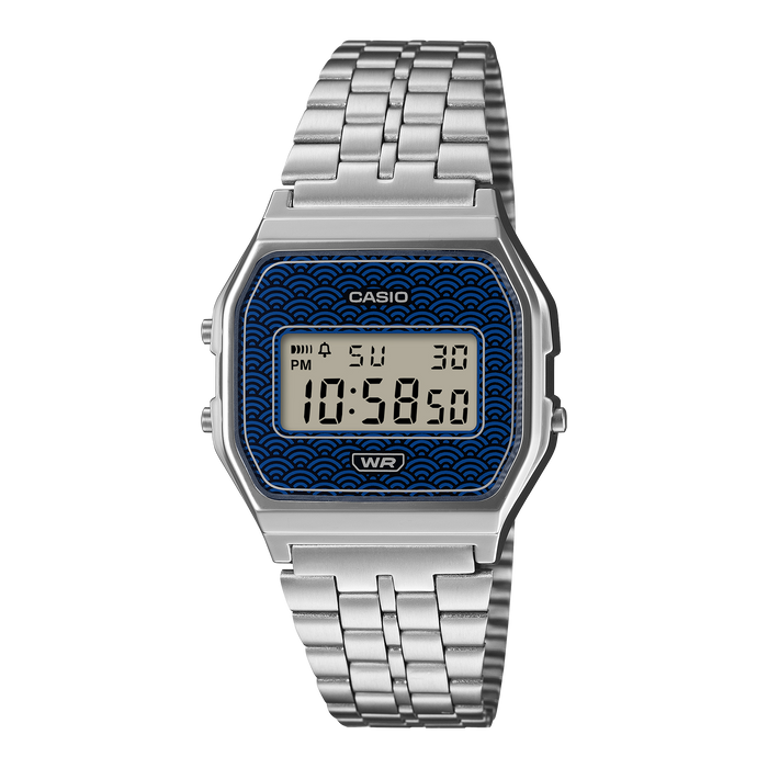 Casio Vintage A159WEVJ-2 Blue Digital Watch