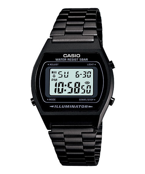 Casio Vintage B640WB-1A Black Digital Watch