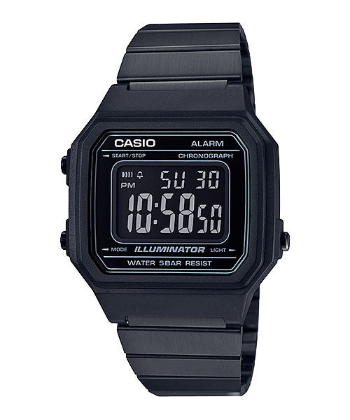 Casio Vintage B650WB-1B Black Digital Watch