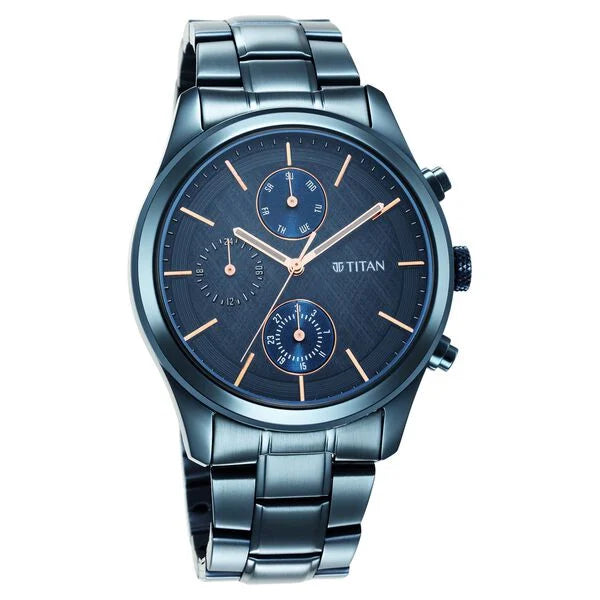 Titan Neo Splash Quartz Analog - 1805QM01