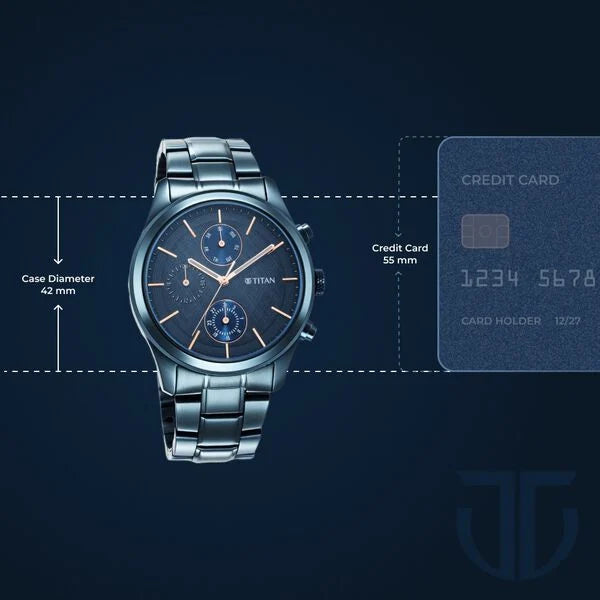 Titan Neo Splash Quartz Analog - 1805QM01