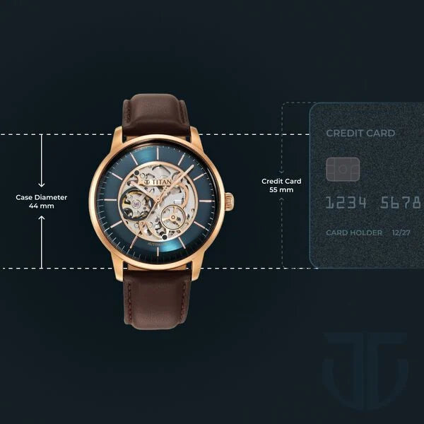 Titan Skeletal Automatic - NT90110wl04