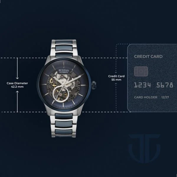 Titan Ceramic Fusion Automatic - NT97104KD02