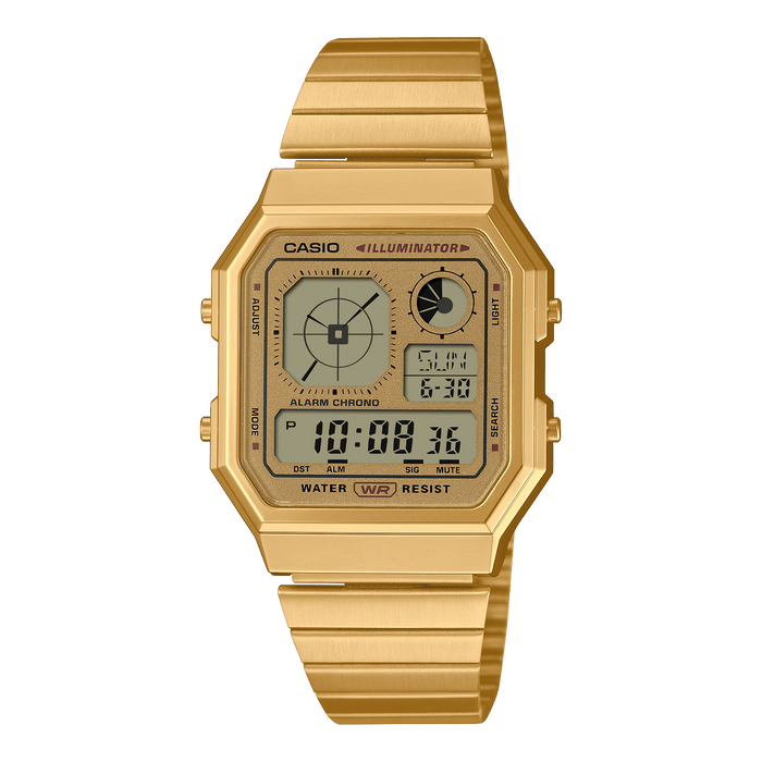 Casio Vintage A130WEG-9A Gold Digital Watch