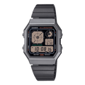 Casio Vintage A130WEGG-1A black IP digital watch