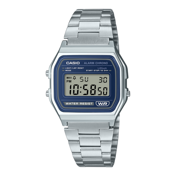 Casio Vintage A158WEA-2 Blue Digital Watch