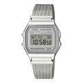 Casio Vintage A158WEM-7 mesh band digital watch