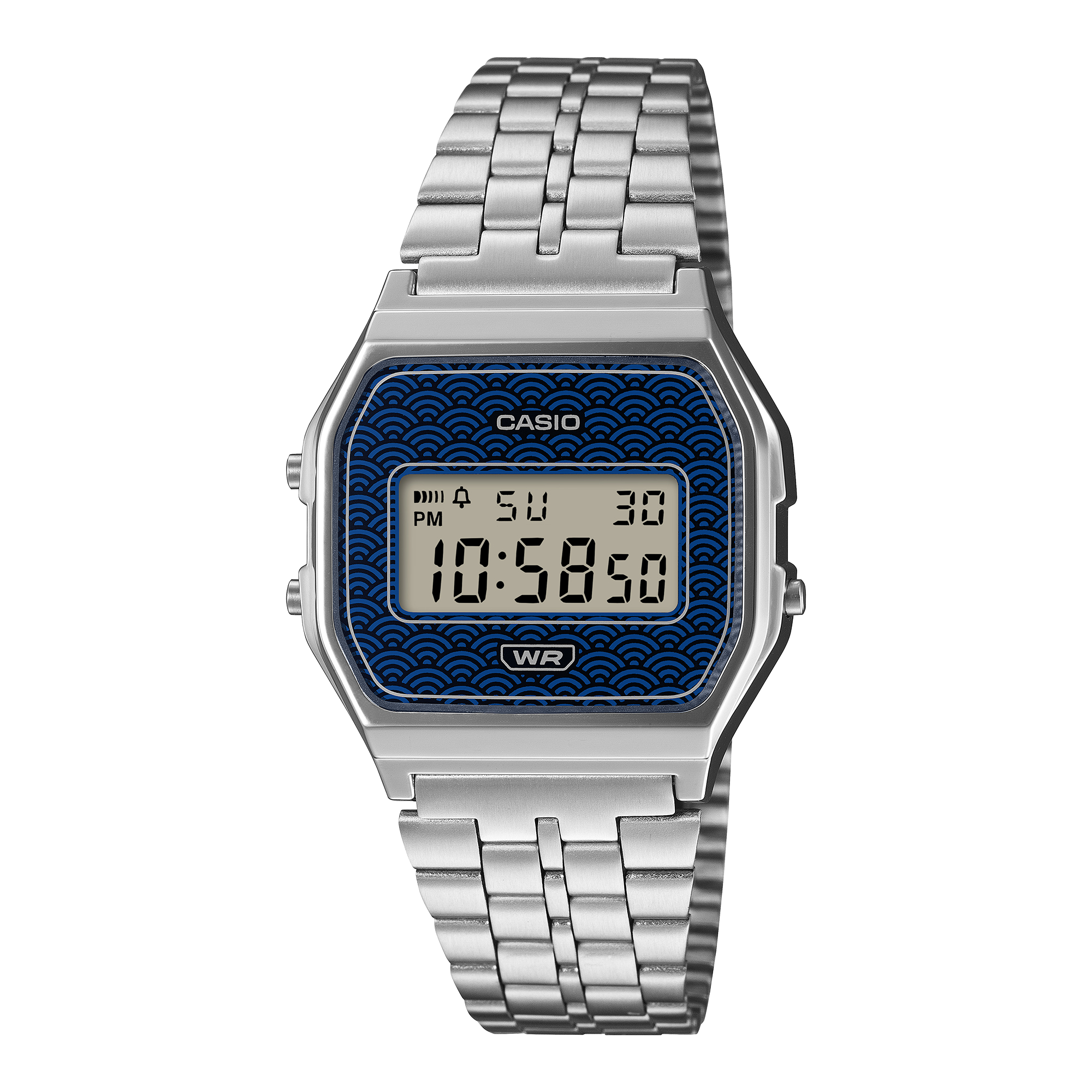 Casio Vintage A159WEVJ-2 blue digital watch