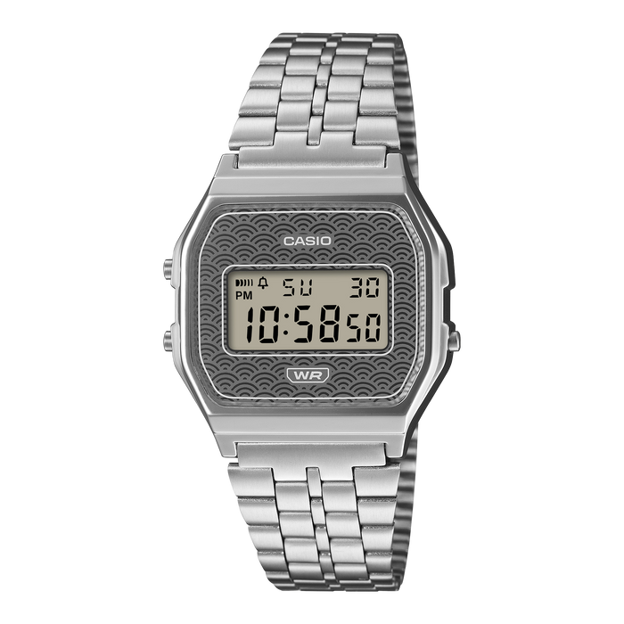 Casio Vintage A159WEVJ-7 Silver Digital Watch