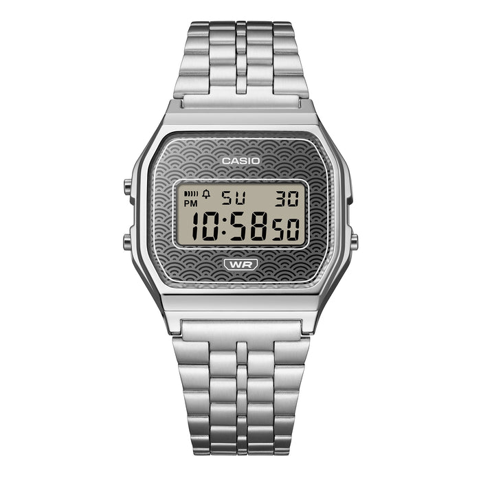 Casio Vintage A159WEVJ-7 Silver Digital Watch