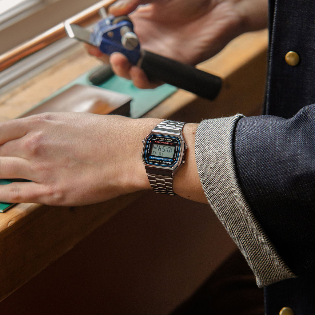 A168WA-1W on wrist