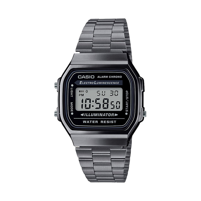 Casio Vintage A168WGG-1A Black Digital Watch