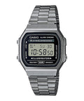 Casio Vintage A168WGG-1A black digital watch