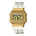 Casio Vintage A168XESG-9A gold digital watch