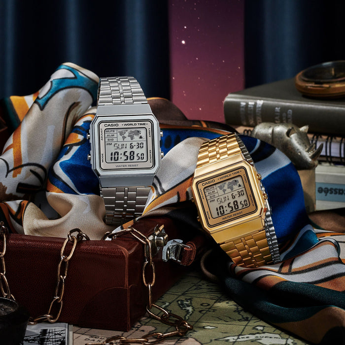 Casio Vintage A500WGA-9 Gold Digital Watch