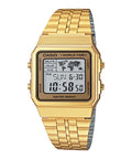 Casio Vintage A500WGA-9 gold digital watch