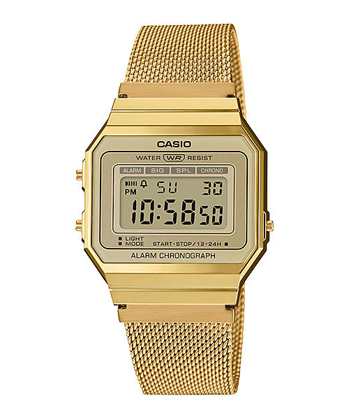 Casio Vintage A700WMG-9A Gold Digital Watch
