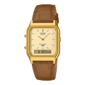 Casio Vintage AQ-230EGL-9A gold analog-digital watch