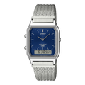 Casio Vintage AQ-230EM-2A navy analog-digital watch