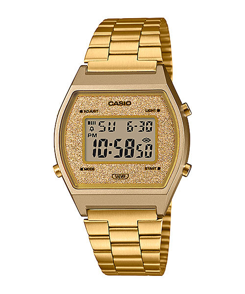 Casio Vintage B640WGG-9 Gold Digital Watch