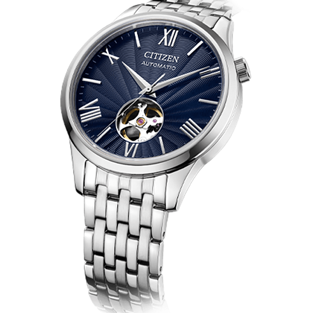 Citizen Open Heart NH9130-84L angle