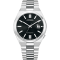 Citizen Tsuyosa NJ0150-81E black sunray dial front