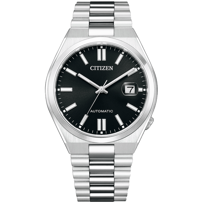 Citizen Tsuyosa NJ0150-81E Automatic — Black Sunray Dial, 40mm
