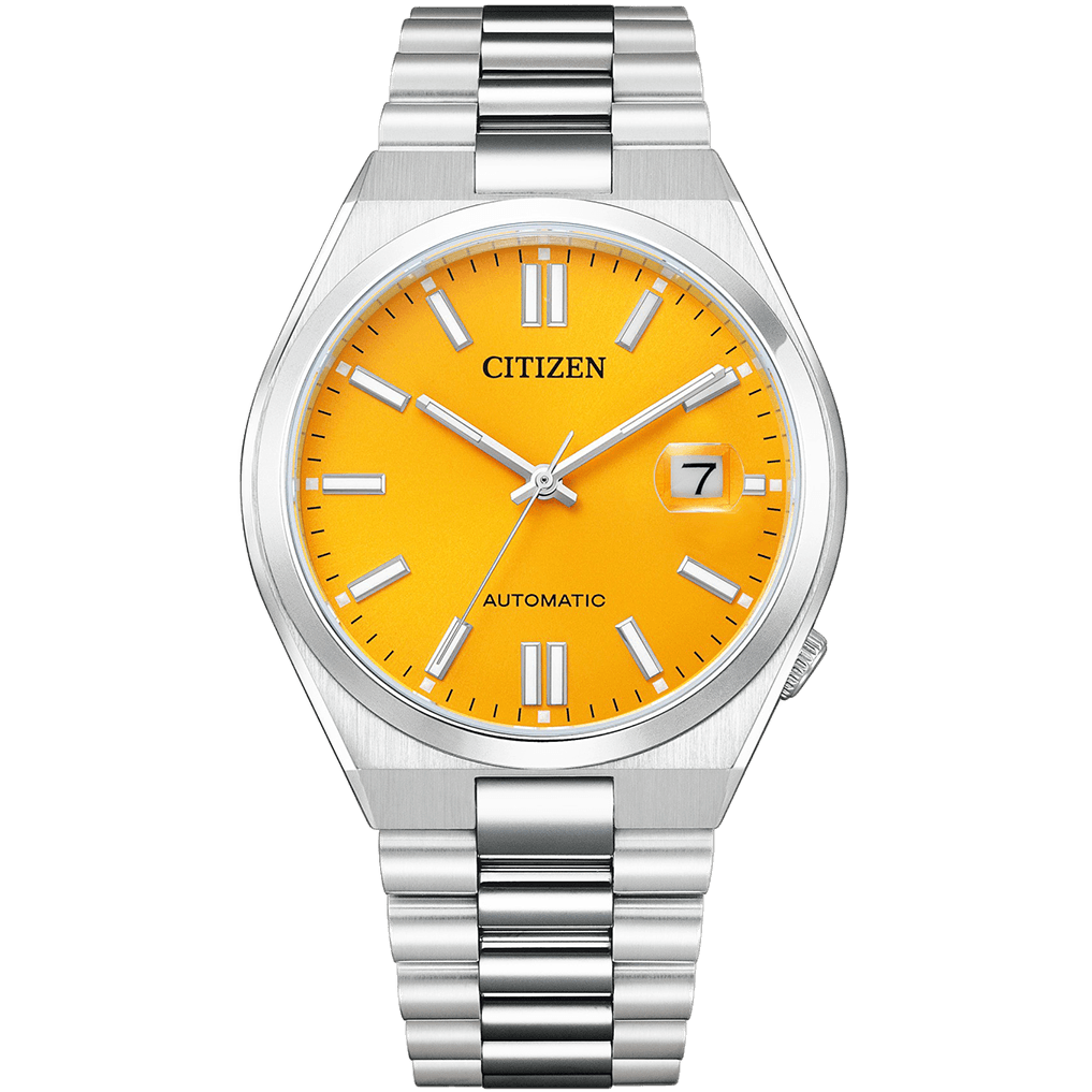 Citizen Tsuyosa NJ0150-81Z yellow dial front