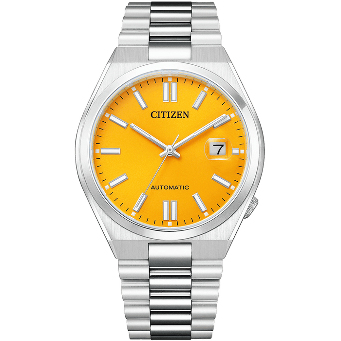 Citizen Tsuyosa NJ0150-81Z Automatic — Yellow Dial, 40mm