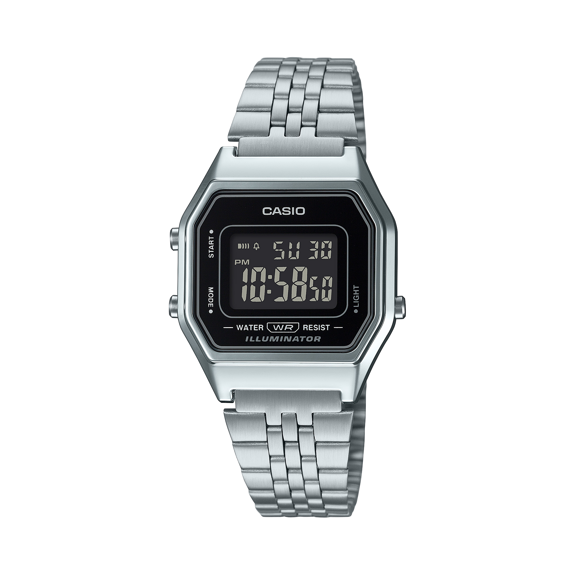 Casio Vintage LA680WA-1B black digital watch