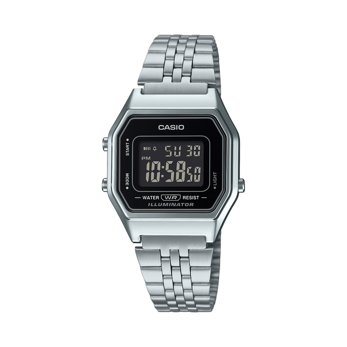Casio Vintage LA680WA-1B Black Digital Watch