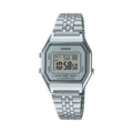 Casio Vintage LA680WA-7 silver digital watch