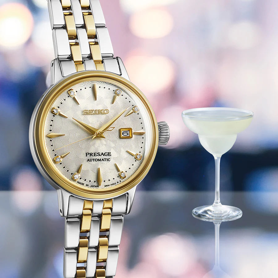 SEIKO Presage Ladies Diamond Cocktail Time - SRE010J1