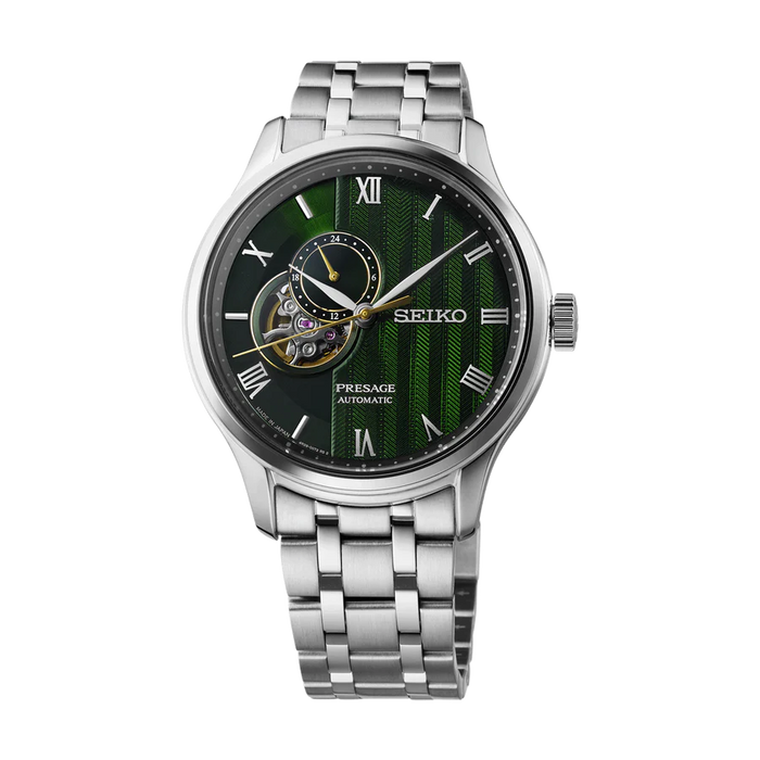 Seiko Presage ‘Japanese Zen Gardens’ in Fern green - SSA463J1