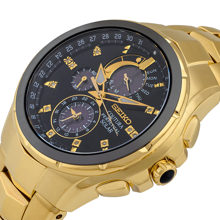 SEIKO Coutura Perpetual Solar Watch - SSC572P1