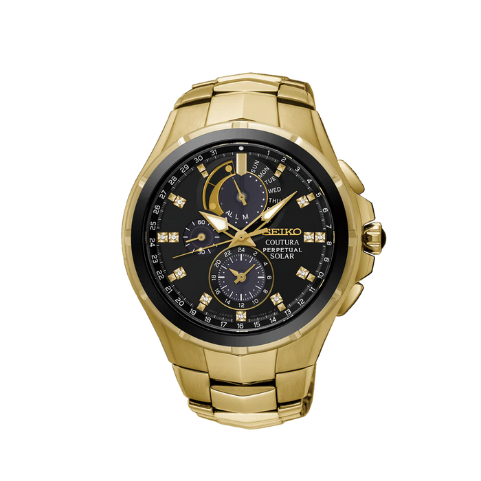 SEIKO Coutura Perpetual Solar Watch - SSC572P1