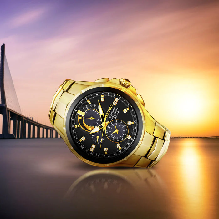 SEIKO Coutura Perpetual Solar Watch - SSC572P1