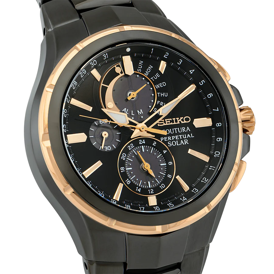 SEIKO Coutura Perpetual Solar Watch - SSC573P1
