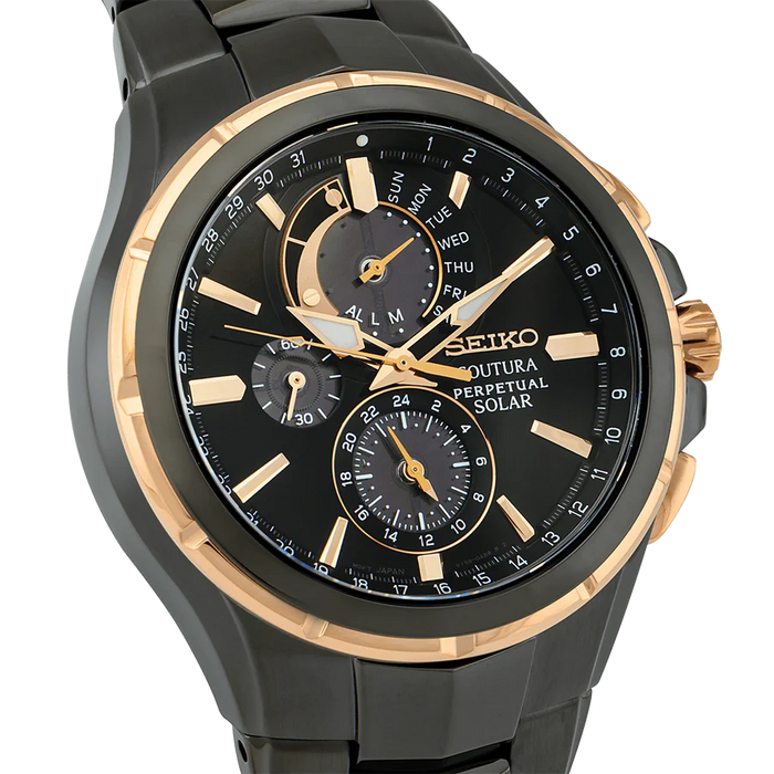SEIKO Coutura Perpetual Solar Watch - SSC573P1