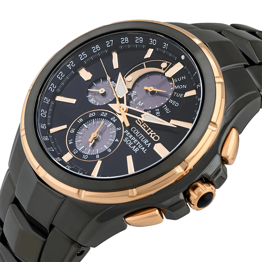 SEIKO Coutura Perpetual Solar Watch - SSC573P1