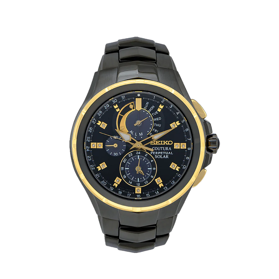SEIKO Coutura Perpetual Solar Watch - SSC573P1