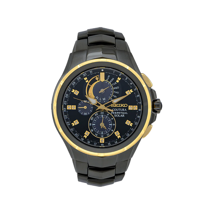 SEIKO Coutura Perpetual Solar Watch - SSC573P1