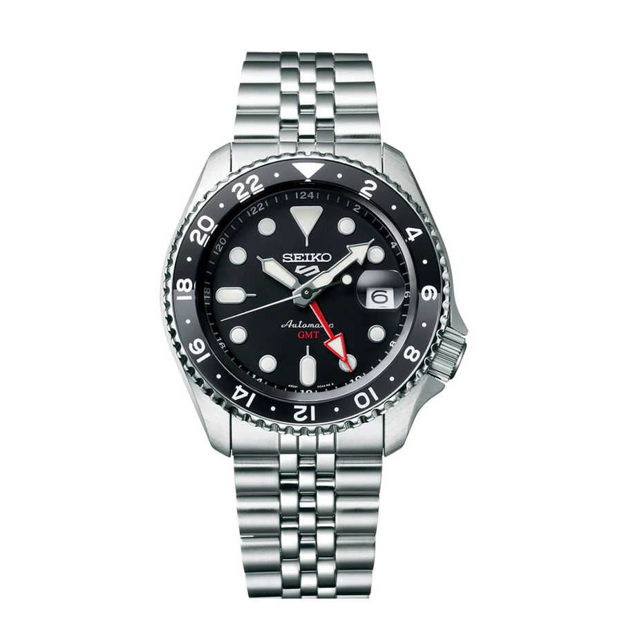 Seiko 5 Sports Black Grape GMT SKX Re-Interpretation - SSK001K1